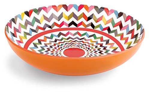 French Bull 11.75 Serving Bowl - Melamine Dinnerware - Salad, Mixing, Pasta (Ziggy)