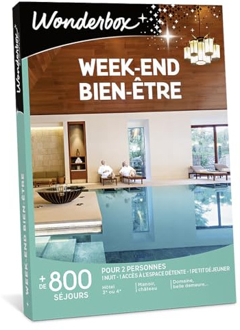 Wonderbox - Week-End Bien-être - Coffret Cadeau - Idée Cadeau Séjours