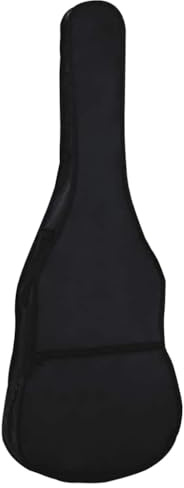 vidaXL Funda para Guitarra Clásica 4/4 (39) Protector Bolsa Estuche Accesorios Soporte Cubierta Protección Instrumento Principiantes Tela Negro