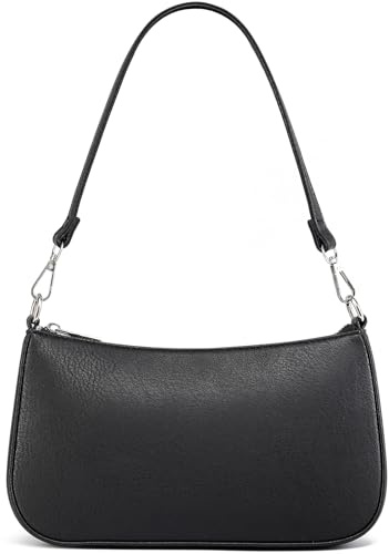 NIUEIMEE ZHOU Small Shoulder bag with 2 Removable Straps Cross Body Clutch Purse Handbag for Women