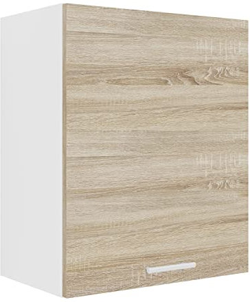VCM Armario de Cocina Ancho 50 cm Puerta de Madera Armario de Pared Cocina Muebles de Cocina Esilo Armario de Cocina Ancho 50 cm Puerta de Madera Armario de Pared Cocina Muebles de Cocina Esilo