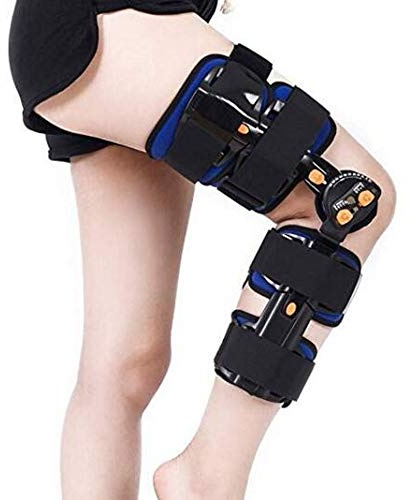 Supporto per articolazione del Ginocchio Regolabile Cerniera per Ginocchio Stecca per Caviglia Ortesi per Caviglia Fasciatura postoperatoria Fasciatura per Esercizio Frattura del Ginocchio