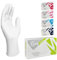MUNTRADE Guantes Desechables de Látex - 100 unidades/caja, Sin Polvo, Guantes Látex Blanco Talla M