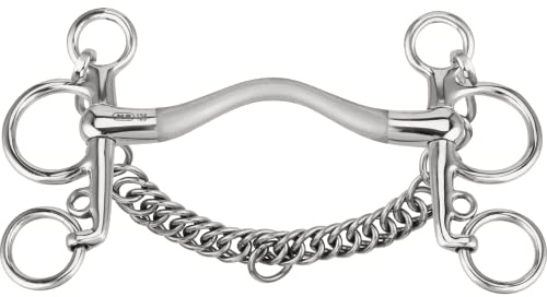 Sprenger SATINOX cm Pelham 14 mm - Acero inoxidable, 115 mm de ancho