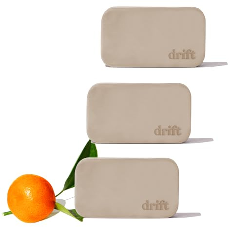 Drift Car Air Freshener - Stone Air Freshener - Car Odor Eliminator - Grove Scent Refill - Pack of 3, Gray