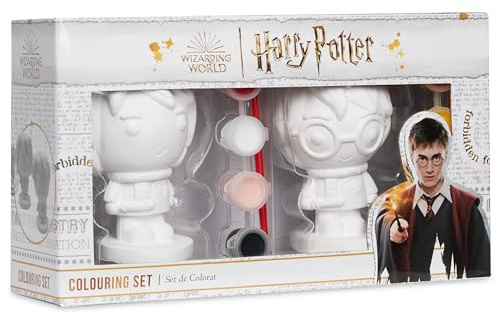 Harry Potter Kit Peinture Enfant et ado, Figurine à Peindre en Plâtre - Loisirs Créatifs