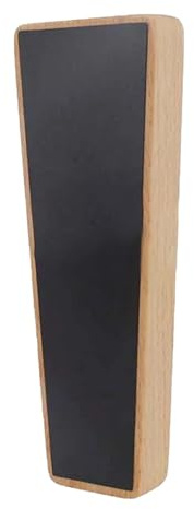 MagiDeal Poignée de robinet à bière en bois avec tableau noir, robuste, facile à installer, portable, pour tireuse à bière, idéale pour un bar à domicile, Couleur Bois Clair