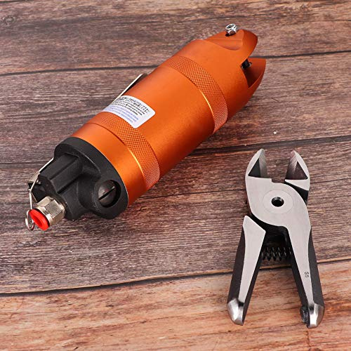 BRRNOO Cortador de Chapa Metálica, Cortadores de Alambre para Manualidades, Tijeras para Cortar Metales, Alicates de Corte con Cabezal de Corte S7P, Tijeras Neumáticas, Industriales de Aire para
