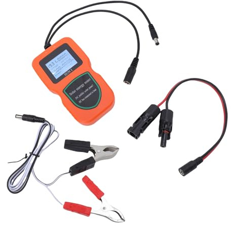 Fesjoy Solpanelstestare Effektiv MPPT Fotovoltaisk Multimeter, Lätt och Bärbar för Solcellsinstallationer, Lämplig för Olika Områden