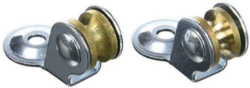 Chapuis VPSL1 2 pulegge asciugatrice - materiale: acciaio zincato - Diametro: 12 mm - per corda da: 3 mm - colore: Metallo, Grigio, Set di 2 pezzi