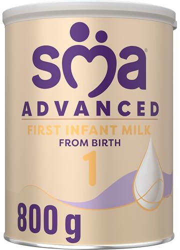 SMA ADVANCED First Infant Baby Milk Powder Formula , From Birth , 800 g (Pack of 1)