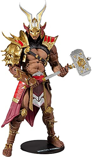 McFarlane Toys Mortal Kombat Shao Khan - Figura de acción de 7 Pulgadas