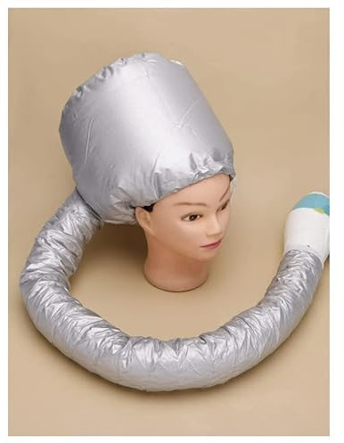 Hair Dryer Cap - Bonnet Hood Hair Dryer Cap - Warm Air Drying Baked Oil Cap -Household Hair Dryer Cap Bonnet Hat for Drying, Styling, Curling, Deep Conditioning, Hairdressing bonnet -Hair dryer bonnet
