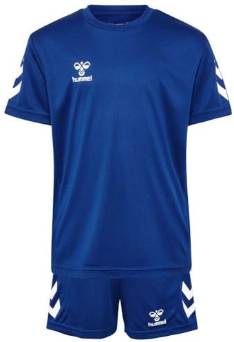 Hummel - hmlLOGO Set Kids, Camiseta niños Unisex, True Blue,
