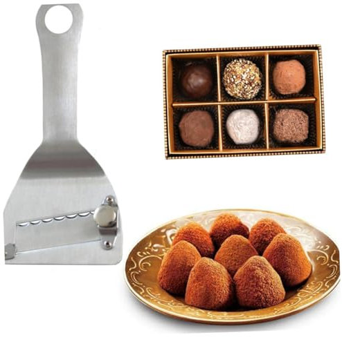 MAGICLULU rabot à truffes en inox ustensiles de cuisine gadget de cuisine beurre rasoirs ail rasoir à truffes trancheuse à truffes Acier inoxydable champignon Chocolat râpe