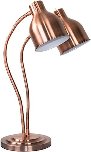 Lampada da cucina commerciale Lampada di calore Lampada di riscaldamento degli alimenti Doppia Lampadine Lampada per stazione buffet Display Riscaldamento Conservazione Luce Lampade - Catering Lampada