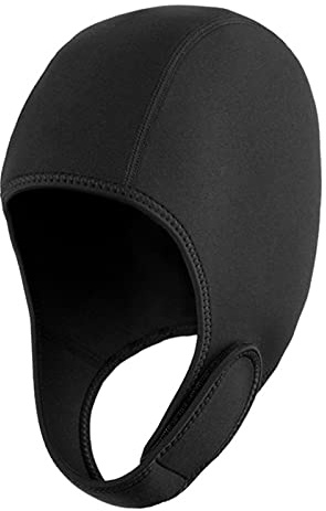Cappuccio per immersioni in neoprene Cappello da nuoto Beanie uomini e donne Caldo Confortevole Cucitura Flatlock Cinturino mentoniero regolabile Surfing Kayaking Snorkeling Subacquea Accessorio sport