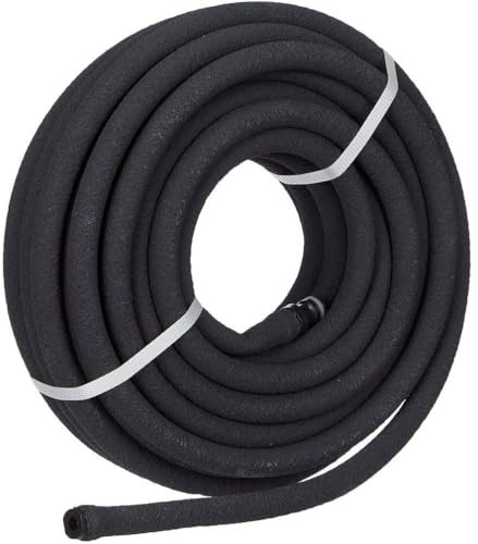 Tuyau Poreux 15m avec Raccord Bouchon Montés - Utilisation Pratique pour Arrosage - D-Work