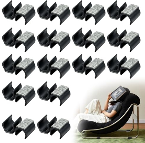 32 stycken stolglidfötter. Frisvingare, 25 mm stolglidare med filt, filtglider för svängstolar, möbeltassar för stålrörstolar för parkett, kakel och trägolv, brusreducering