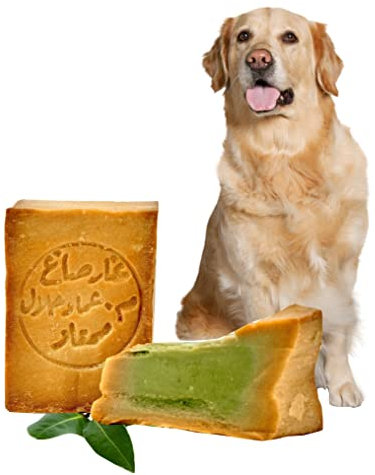 Carenesse natürliche Hundeseife mit Olivenöl 1x180g I vegane Fellseife I Tiershampoo für jeden Felltyp I Reinigung & Fellpflege für Haustiere I festes Hunde,- und Katzen-Shampoo ohne Chemie & Plastik