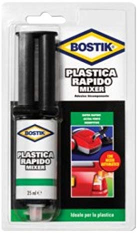 ADESIVO BICOMPONENTE PLASTICA RAPIDO MIXER BOSTIK