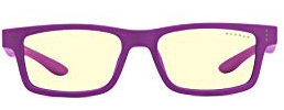 Gunnar Gaming- und Computerbrille - Kids - Cruz Kids Small (age 4-8) - Magenta Rahmen, Amber Linsen - Blaulichtfilter Brille, Premium Blaufilter, UV-Schutz,