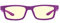 Gunnar Gaming- und Computerbrille - Kids - Cruz Kids Small (age 4-8) - Magenta Rahmen, Amber Linsen - Blaulichtfilter Brille, Premium Blaufilter, UV-Schutz,
