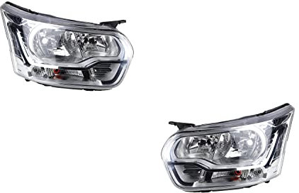 Johns, Scheinwerfer Satz passend für Ford Transit Scheinwerfer 13 08/13- H7/H15 Set links & rechts