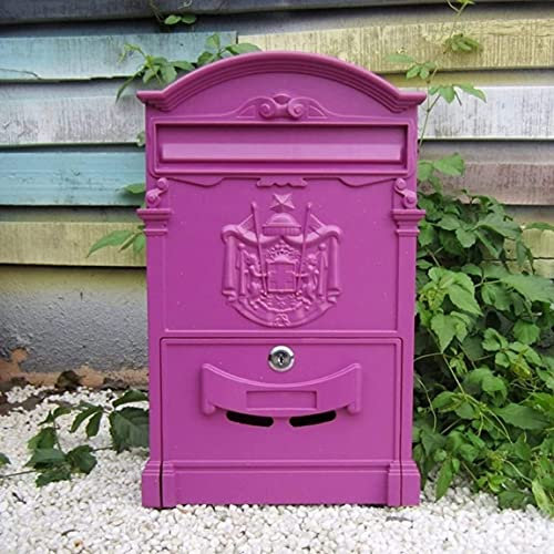 Cassette postali Cassette postali Cassetta postale Cassetta delle lettere antica, Cassetta postale per montaggio a parete in stile inglese Cassetta postale esterna Cassetta postale impermeabile (