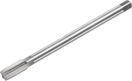 sourcing map Metric Thread Tap M16 x 2 H2 200mm Extra Long Straight Flute Screw Thread Milling Machine Taps Threading Tapping Repair Tool