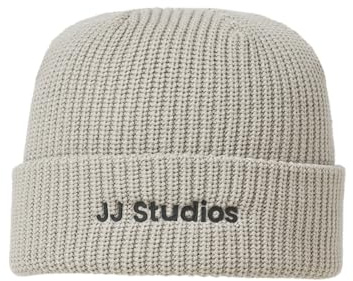 JACK & JONES Men's Jacsoho Beanie Noos, Moonbeam, One Size