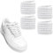 ELEPRUC 2 Par Cordones Zapatillas Gruesos Para A-ir Fo-rce 1, 150cm Rope Laces, 8mm Cordones Redondos, Blanco Cordones Gordos, Cordones Cuerda, Lazos de Algodón Grueso y Redondo Para Cordones DIY