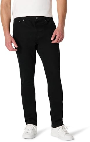 Amazon Essentials Men's Slim-Fit Jeans, Black, 32W / 34L