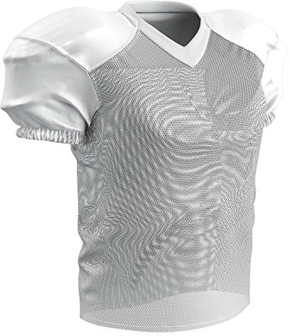 Champro Mens Time Out Polyester Practice Football Jersey, White, 3XL EU