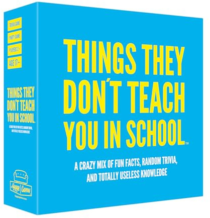 Hygge Games Things They Don't Teach You in School Party Trivia Game