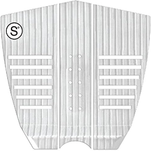 SYMPL Surf-Traktionspad für breite Surfbretter • Fish & Grovel Boards • 3 Stück • Maximaler 3M Grip • Skimboards, Wakesurfs (Grovel (Weiß))