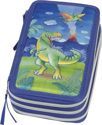 Faber-Castell School case Triple Decker dinosaur