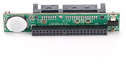 IDE till SATA-adapter 2,5 tum 44-stifts bärbar dator IDE-hårddisk hona till 7+15-stift hane SATA-konverterare med JM20330 Chip Plug and Play Lättvikt för datoruppgradering och