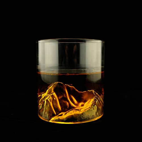 Winkee - Whiskey on the Rocks Glas | Whiskyglas für Bourbon, Scotch | Männer Geschenk
