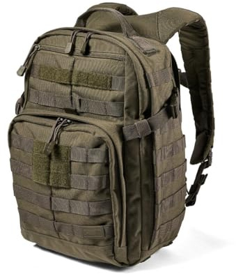 5.11 - Rush™ 12 2.0 Taktischer Rucksack 24L – Robuster 1050D-Nylon – MOLLE-System, Laptopfach & Hydration – Für Tageseinsätze & Outdoor-Abenteuer