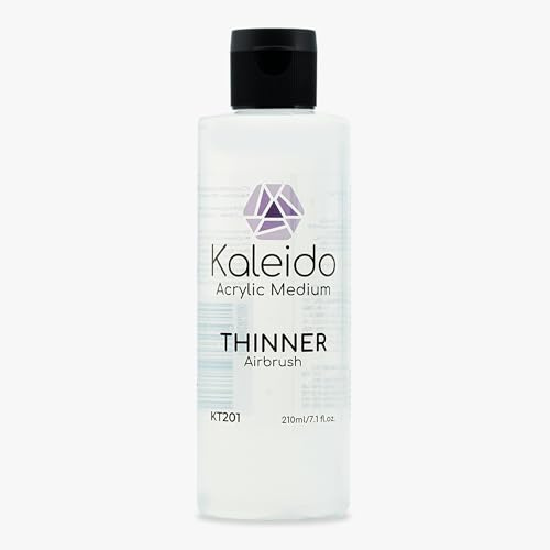 Gaahleri KT201 Diluente Aerografo – Acrilico, Base Acqua, 210 ML, Atossico