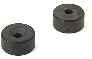 Ferritmagnet Für Kunst, Handwerk, Wissenschaft und Diy - 20mm Dia x 10mm Dicke x 5,2mm C/Waschbecken - 1,2kg Zug - Süd - Pack von 100