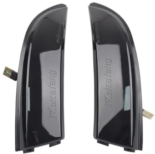 Malcayang Indicatori di direzione dinamici a LED nello specchietto retrovisore per Fiesta MK7 B-Max 2008-2017