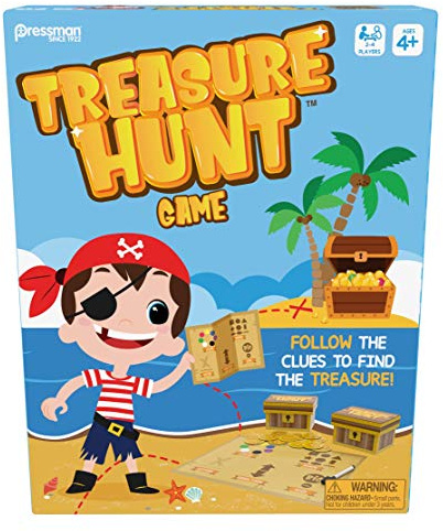 Schatzsuche Spiele Treasure Hunt - Piratenspiel - Spielzeug ab 4 Jahre Junge oder Madchen
