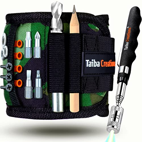 Gifts for Men, Magnetic Wristband - DIY Tools Belt to Holding Screws, Magnet Arm Bands , Birthday Gifts for him, her, Dad, Boyfriend, Hand Tools , Tool Box, Anniversary Gift, Christmas Gifts Gadgets