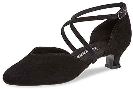 Diamant 170-112-001-V, Scarpe da Ballo Donna, Nero, 38 2/3 EU X-Larga