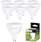 Lumiled 12V GU5.3 LED Lampen Leuchtmittel Spot 10 Stück Set, MR16 8W (entspricht 80W) 3000K Warmweiß 720 Lumen 120° Abstrahlwinkel Spots Glühbirnen