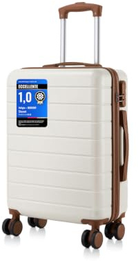 Shavont Maleta de Cabina de 20 Pulgadas con Carcasa Rígida de ABS+PC
