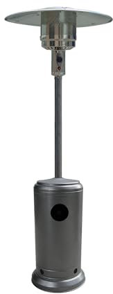 Fungo Riscaldante per Esterno Stufa per Giardino in Acciaio A Gas Butano Calore per Bar Ristorante Albergo