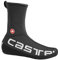 Castelli Men's DILUVIO UL SHOECOVER Shoe Covers, Black/Silver Reflex, S/M